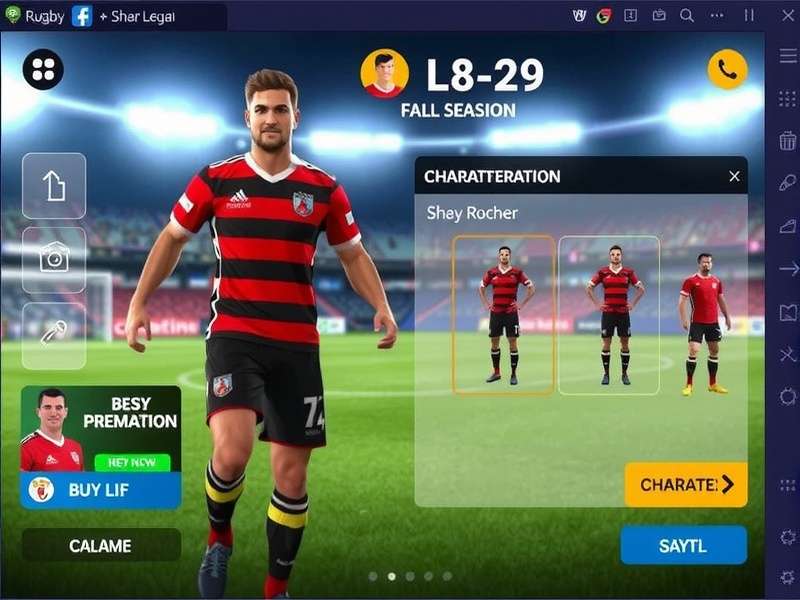 Ahmedabad Rugby Vanguard Character Customization